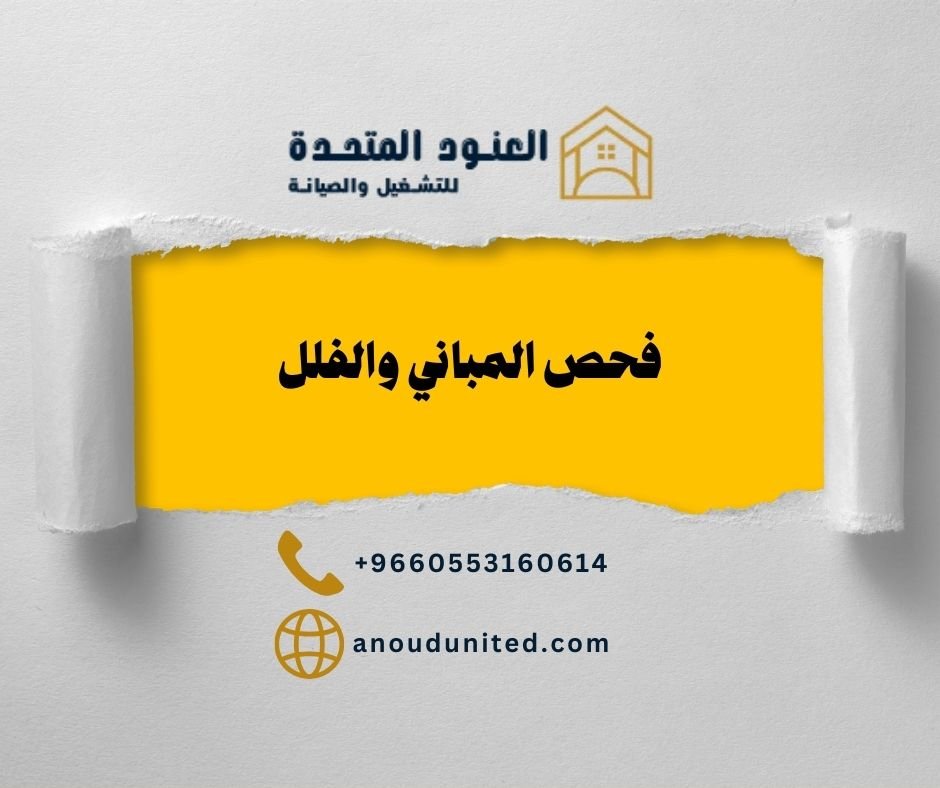 خدمات فحص المباني والفلل (1)