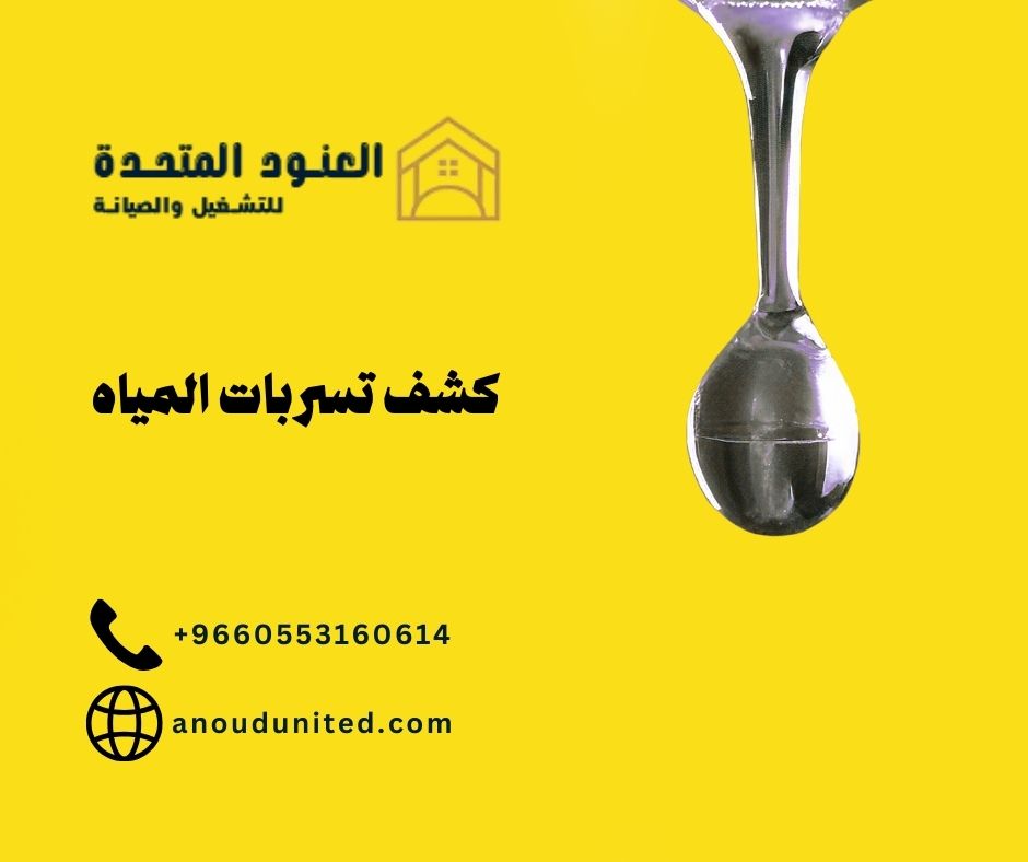 كشف تسربات المياه