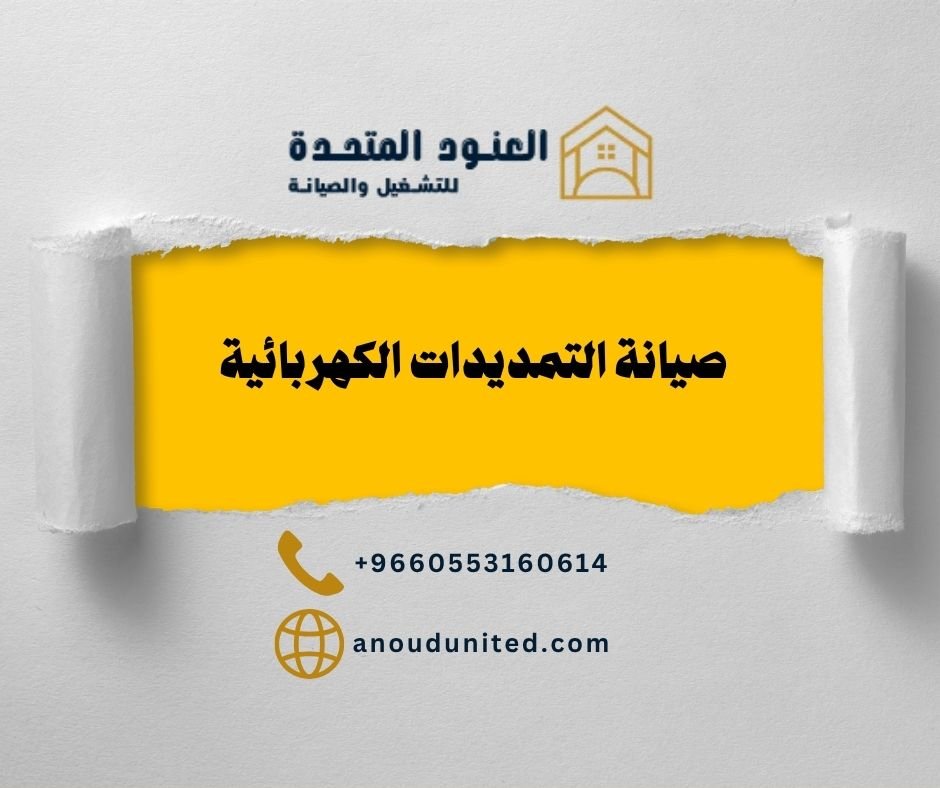 صيانة التمديدات الكهربائية