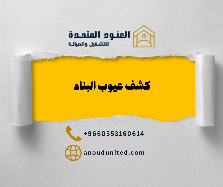 کشف عيوب البناء
