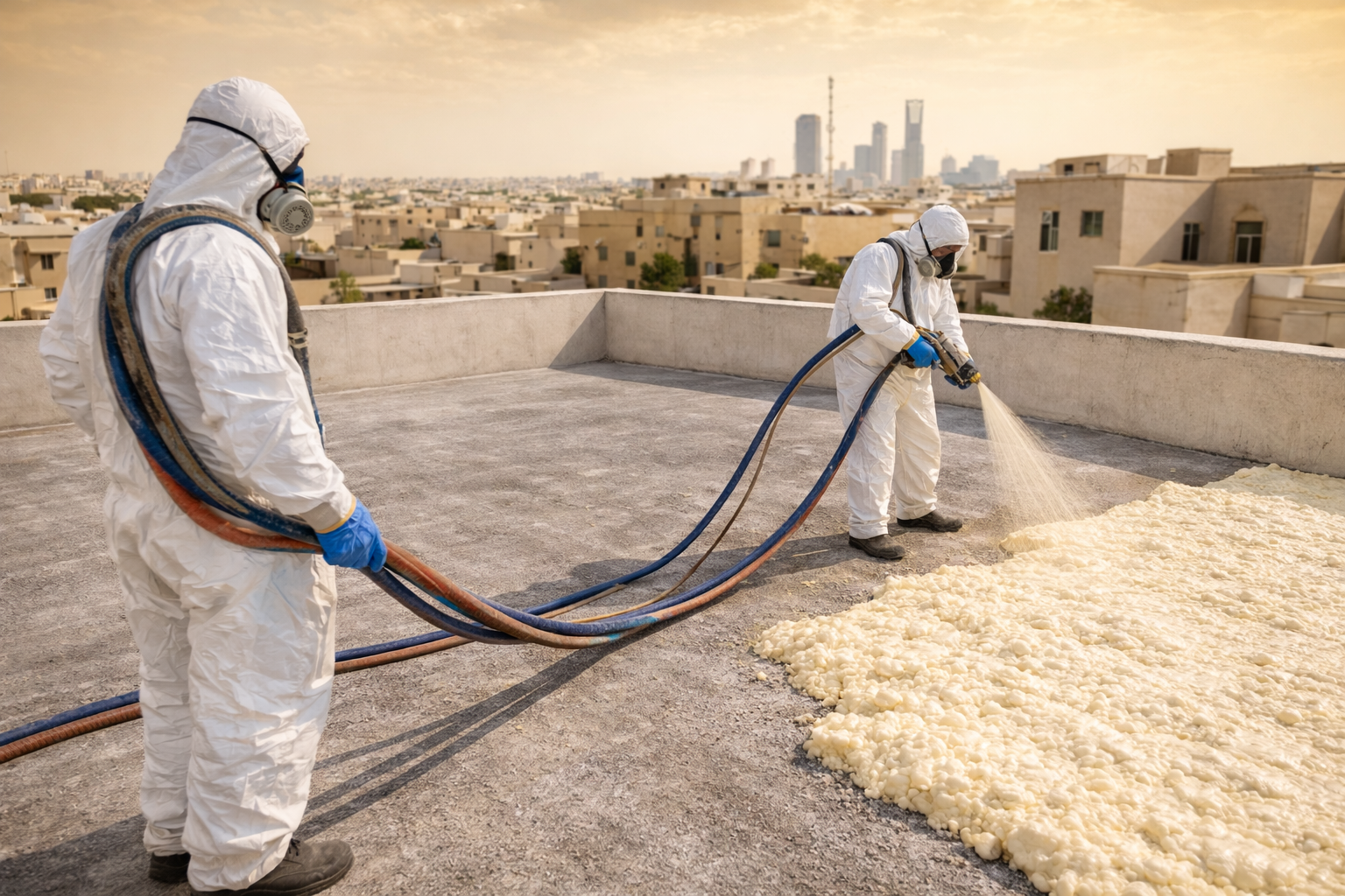 مميزات عزل الفوم