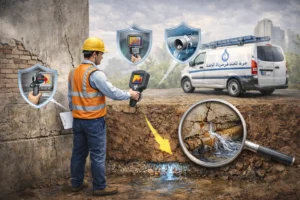 اضرار تسربات المياه على المباني والأساسات