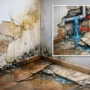 علامات تسرب المياه الخفي في الجدران والأرضيات
