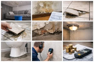 كيف أعرف مكان تسرب الماء