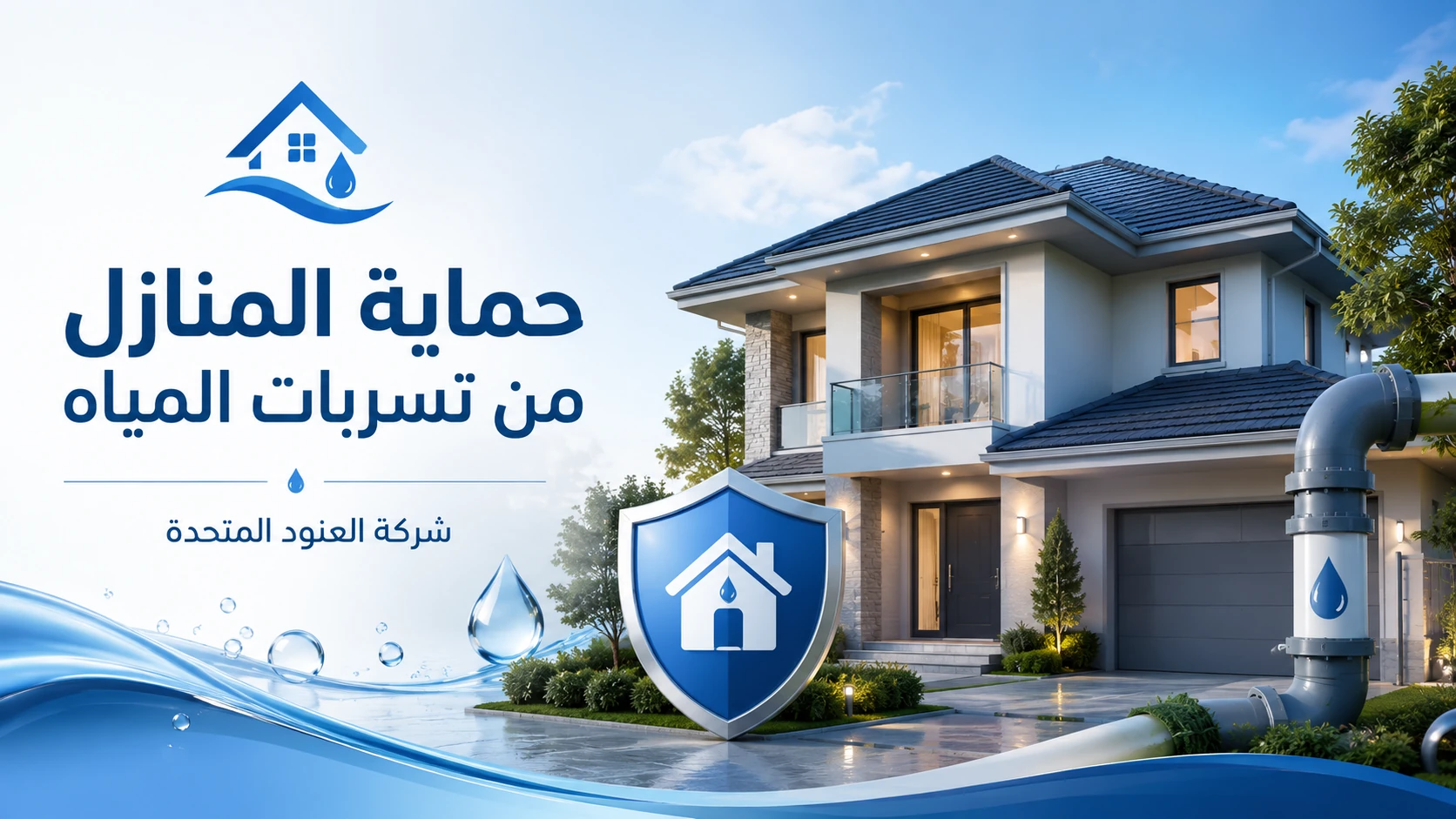 حماية المنازل من تسربات المياه 1 حماية منزلك من تسربات المياه حماية المنازل من تسربات المياه | شركة العنود المتحدة حماية منزلك من تسربات المياه