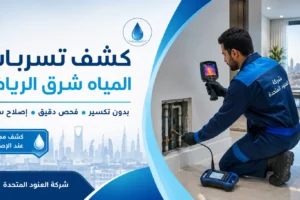 شركة كشف تسربات المياه شرق الرياض كشف مجاني عند الاصلاح 1 شركة كشف تسربات المياه شرق الرياض شركة كشف تسربات المياه شرق الرياض كشف مجاني عند الاصلاح | شركة العنود المتحدة شركة كشف تسربات المياه شرق الرياض