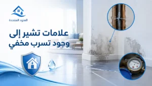 حماية المنازل من تسربات المياه 2 علامات تشير إلى وجود تسريب مخفي حماية المنازل من تسربات المياه | شركة العنود المتحدة حماية المنازل من تسربات المياه