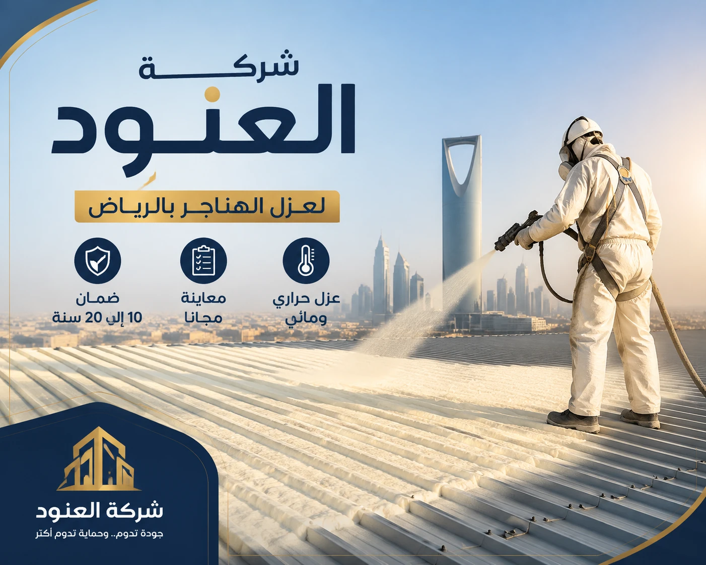 شركة عزل هناجر بالرياض 1 شركة عزل هناجر بالرياض شركة عزل هناجر بالرياض | شركة العنود المتحدة شركة عزل هناجر بالرياض
