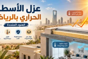 عزل الأسطح الحراري بالرياض 1 عزل الاسطح الحراري بالرياض عزل الأسطح الحراري بالرياض | شركة العنود المتحدة عزل الأسطح الحراري بالرياض
