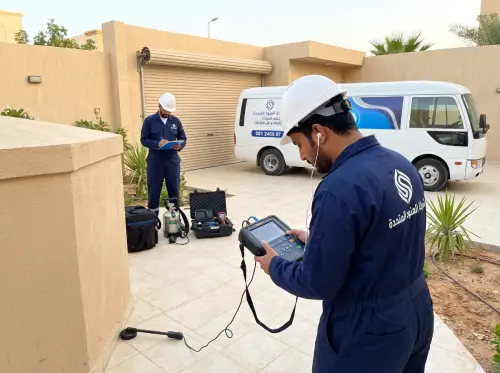 كشف تسربات المياه حي العارض